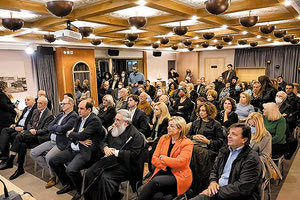 εκδήλωση με θέμα τον ανδρικό καρκίνο που οργάνωσε ο όμιλος Εθελοντών Κατά του Καρκίνου “ΑγκαλάΖω”