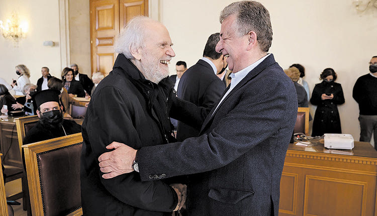 Με τον περιφερειάρχη Κρήτης