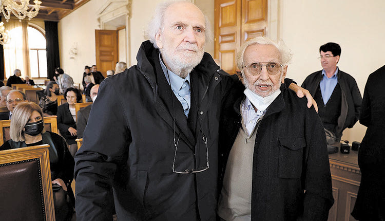 Με τον σκηνοθέτη Λευτέρη Χαρωνίτη