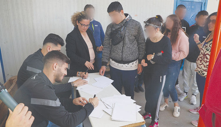 Επίσκεψη στο Ειδικό Επαγγελματικό Γυμνάσιο-Λύκειο ο ΟΦΗ