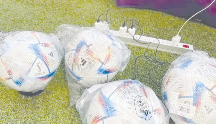 Οι μπάλες του Μουντιάλ φορτίζονται πριν τα ματς! 