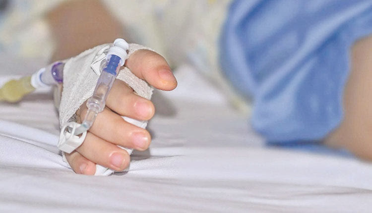 Το παιδί μεταφέρθηκε χθες το απόγευμα στο ΠΑΓΝΗ