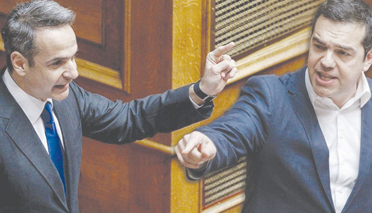 Σε ιδιαίτερα υψηλούς τόνους η συζήτηση στη Βουλή για τις υποκλοπές
