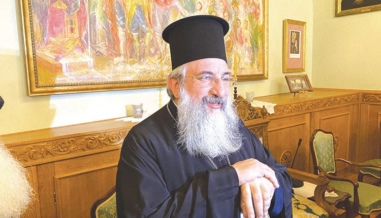 Ο Αρχιεπίσκοπος Κρήτης κ. Ευγένιος