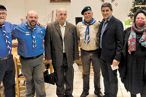 Στη συγκινητική εκδήλωση της Ένωσης Παλαιών Προσκόπων Ηρακλείου Κρήτης, στη Νέα Αλικαρνασσό, με αφορμή τη συμπλήρωση 100 χρόνων από τη Μικρασιατική Καταστροφή, παρευρέθηκε ο υφυπουργός Πολιτισμού και Αθλητισμού Λευτέρης Αυγενάκης.