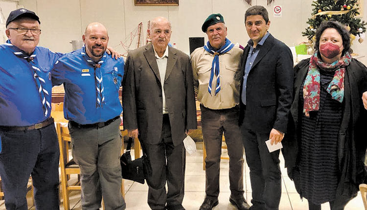 Στη συγκινητική εκδήλωση της Ένωσης Παλαιών Προσκόπων Ηρακλείου Κρήτης, στη Νέα Αλικαρνασσό, με αφορμή τη συμπλήρωση 100 χρόνων από τη Μικρασιατική Καταστροφή, παρευρέθηκε ο υφυπουργός Πολιτισμού και Αθλητισμού Λευτέρης Αυγενάκης.