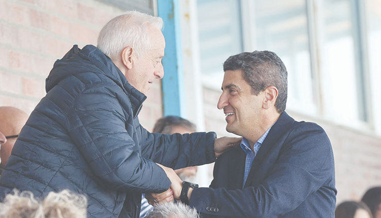   Ο κ. Αυγενάκης με τον κ. Καζανάκη