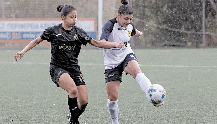    Φάση από το παιχνίδι του Εργοτέλη με την Ρέα