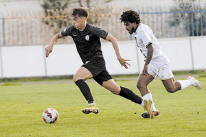 Στιγμιότυπο από το παιχνίδι του Ηροδότου με την Καλλιθέα