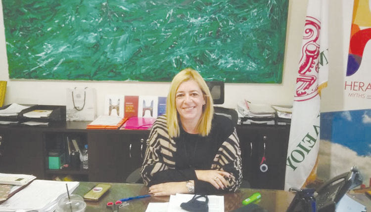 Η αντιδήμαρχος Οικονομικών Μαρία Καναβάκη