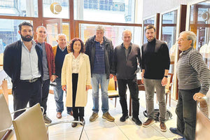 Από τη συνάντηση με τον κ. Καλοκαιρινό