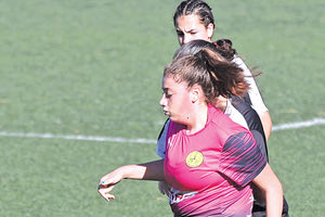 Φάση απο το ματς Ν. Εργοτέλη - Πήγασος για την Β’ Εθνική