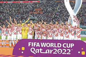 H Κροατία πανηγυρίζει την τρίτη θέση