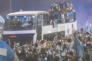 Αποθεωτική υποδοχή για τους πρωταθλητές κόσμου