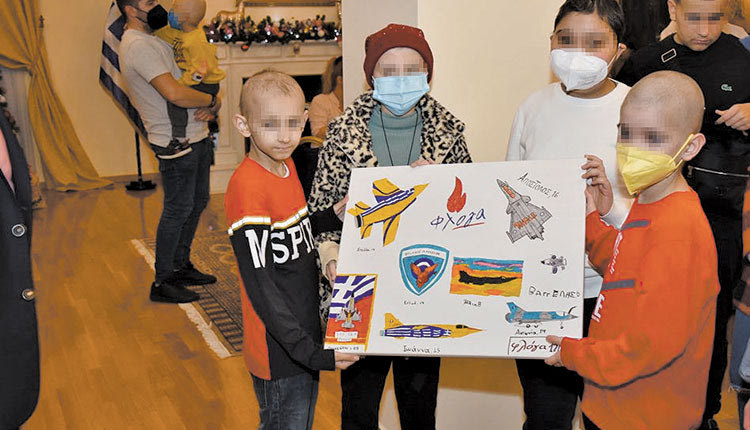 Σε μία ξεχωριστή πράξη αγάπης και αλληλεγγύης προχώρησαν στελέχη της Πολεμικής Αεροπορίας.