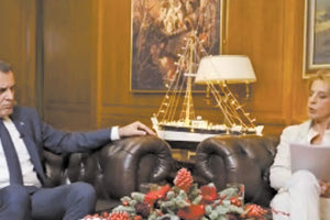 ο Παναγιωτόπουλος στην Ολγα Τρέμη.