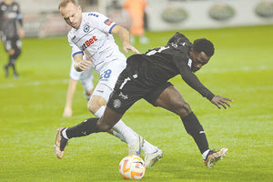 Ο Ντίκο ήταν χθες πολύ δραστήριος αλλά στάθηκε άτυχος έχοντας δοκάρι