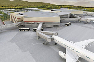 Κατά 32% μεγαλύτερο το νέο διεθνές αεροδρόμιο στο Καστέλλι