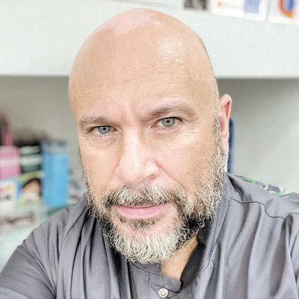 Ο πρόεδρος του Συλλόγου Φαρμακοποιών Ηρακλείου Αριστοτέλης Σκουντάκης 