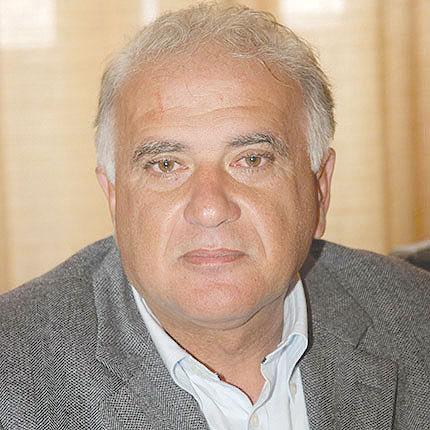 Ο πρόεδρος της ΔΕΥΑΗ Γ. Βουρεξάκης 