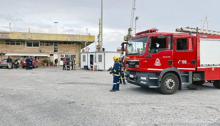 Άσκηση με... ύποπτο δέμα στο λιμάνι του Ηρακλείου