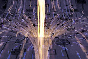 Προσομοίωση μιας μίνι-σκουληκότρυπας σε κβαντικό υπολογιστή π