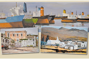 έκθεση έργων του Χάρη Βαϊλάκη στη βασιλική του αγίου μάρκου