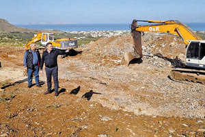 έργα κατασκευής των δικτύων του νέου βιολογικού καθαρισμού Γουρνών, Βαθειανού Κάμπου και Καρτερού