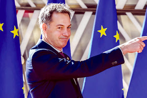 ο Βέλγος πρωθυπουργός Αλεξάντερ ντε Κρο