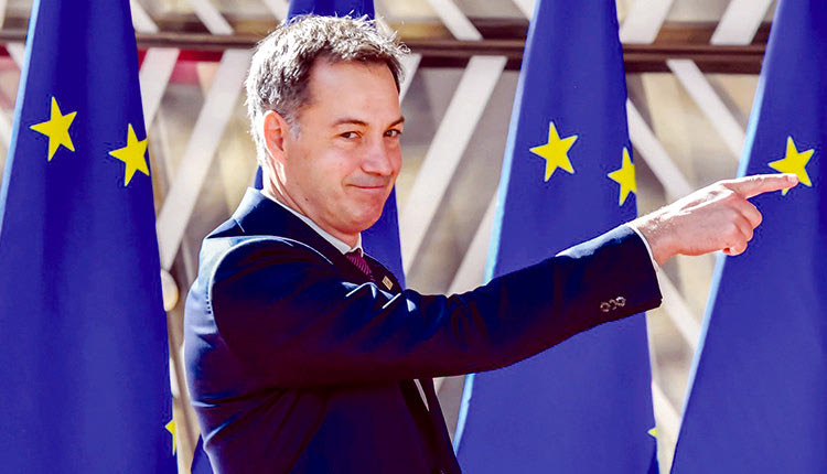 ο Βέλγος πρωθυπουργός Αλεξάντερ ντε Κρο