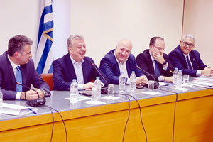 Την πορεία των έργων του ΕΣΠΑ στην Κρήτη εξέτασε ο Γενικός Γραμματέας Δημοσίων εσόδων και ΕΣΠΑ Δημήτρης Σκάλκος