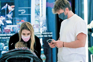 Εύα Καϊλή με τον συζυγο της Φραντζέσκο Τζιόρτζι