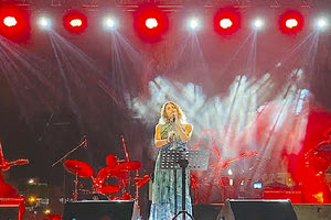 συναυλία με την Παυλίνα Βουλγαράκη