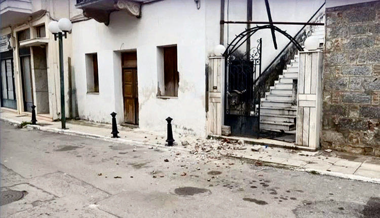 Ψαχνά Ευβοίας σεισμός
