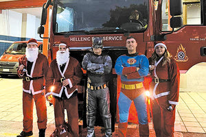 Αγιοβασίληδες και σούπερ ήρωες στο Βενιζέλειο