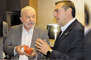 ο Αλέξης Τσίπρας καλωσόρισε την επάνοδο του Βραζιλιάνου κεντροαριστερού πολιτικού Λούλα ντα Σίλβα