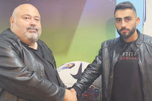 Ο Κουτάντος με τον πρόεδρο του Πόρου κ. Ασσαριωτάκη