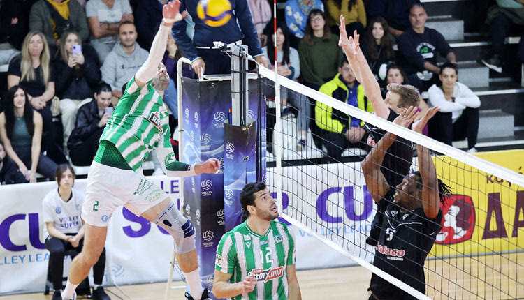 Ο Κόβαρ σε μία προσπάθειά του στο χθεσινό παιχνίδι