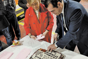 Στις 27 του μήνα μαθαίνω ότι προσανατολίζονται στο να κόψουν την πίτα τους από τη ΝΟΔε της ΝΔ στο Ηράκλειο. Και ο βασικός προσκεκλημένος θα είναι ο υπουργός Υγείας Θανάσης Πλεύρης.