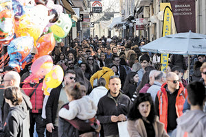 Οι γιορτές πέρασαν και θα έχει ενδιαφέρον η συνέχεια για το κέντρο του Ηρακλείου.