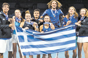 Η Ελληνική ομάδα που συμμετείχε στο τουρνουά της Αυστραλίας