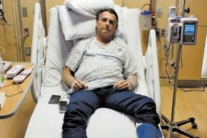 Ο ακροδεξιός πρώην πρόεδρος της Βραζιλίας Ζαΐχ Μπολσονάρου έλαβε εξιτήριο από νοσοκομείο κοντά στο Ορλάντο