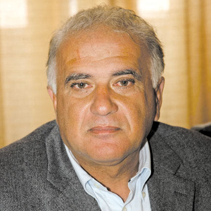 Ο πρόεδρος της ΔΕΥΑΗ, Γιώργος Βουρεξάκης