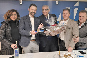 Η Διοικούσα Επιτροπή Ηρακλείου της ΝΔ έκανε την  πρώτη για φέτος τακτική της συνεδρίαση κι έκοψε και την πίτα της