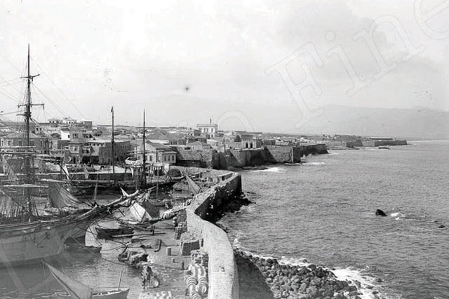 ΦΩΤΟΗΜΕΡΑΣ: Το Ηράκλειο και το λιμάνι του το 1908...