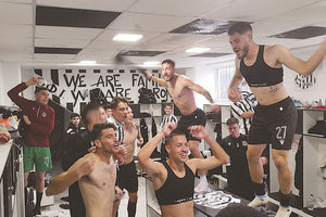 Από τους πανηγυρισμούς στα αποδυτήρια του ΟΦΙ