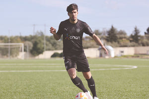 Ο Μπάκιτς με την φανέλα του ΟΦΗ χθες στο ΒΑΚ