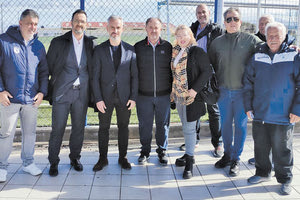 Οι παράγοντες του Ηροδότους με τους κ. Αναστασάκη, Σέκερη