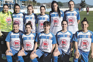 Η 11άδα του Candia Sport στην πρώτη της εμφάνιση