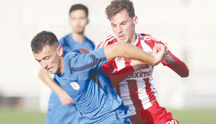 Φάση από το χθεσινό παιχνίδι του Ηροδότου